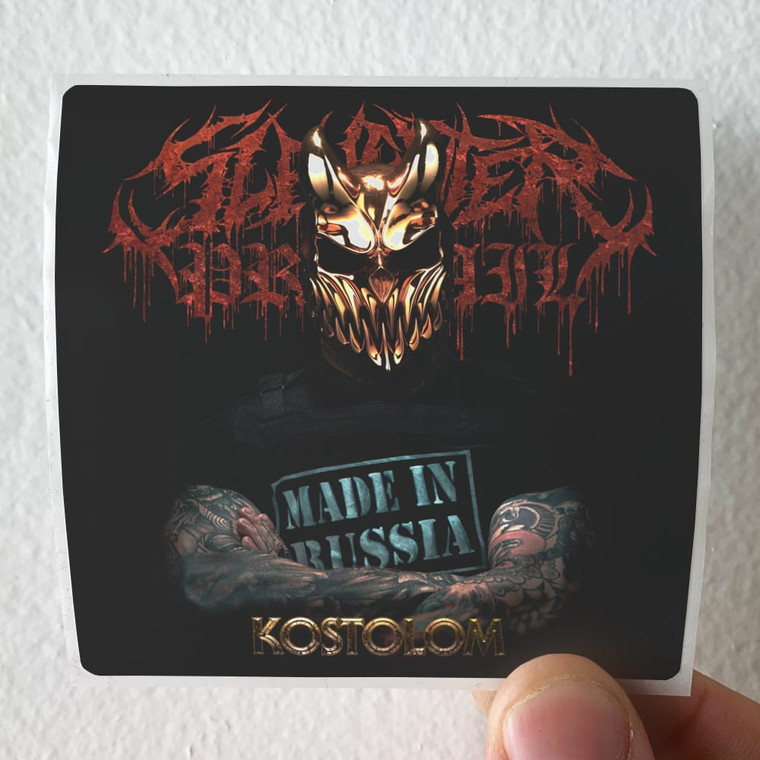 Slaughter to Prevail Kostolom Album Cover Sticker