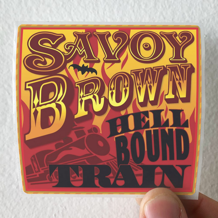 Savoy Brown Hellbound Train Album Cover Sticker