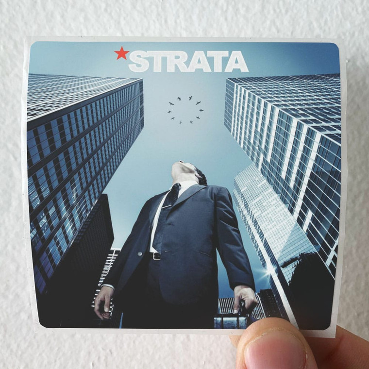 Strata Strata Album Cover Sticker