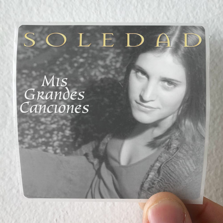 Soledad Mis Grandes Canciones Album Cover Sticker
