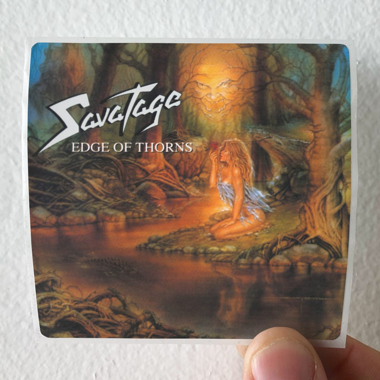 Savatage Edge Of Thorns 1 Album Cover Sticker