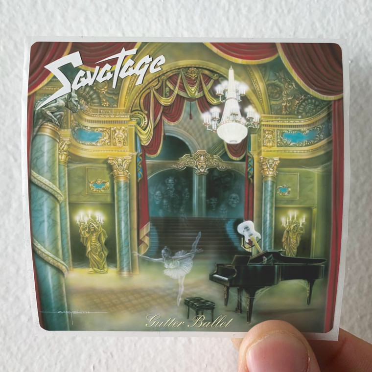 Savatage Gutter Ballet Album Cover Sticker