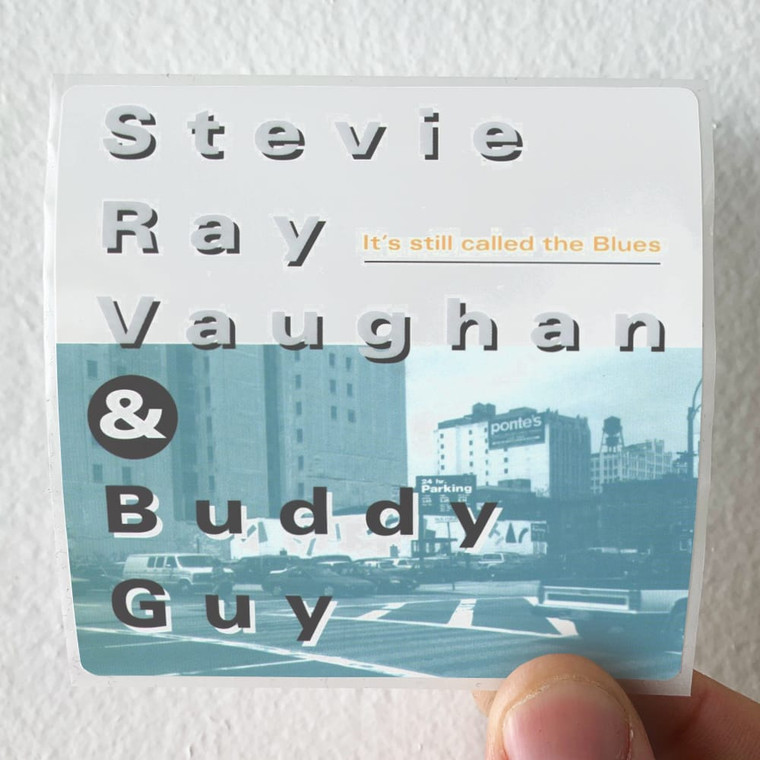Stevie Ray Vaughan Its Still Called The Blues Album Cover Sticker