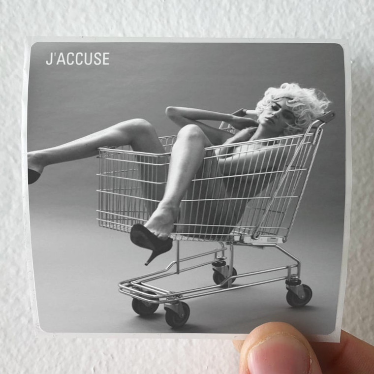 Saez Jaccuse Album Cover Sticker