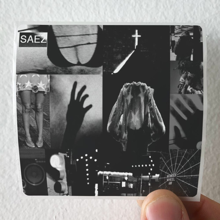 Saez Messina Album Cover Sticker