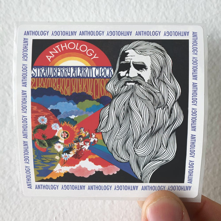 Strawberry Alarm Clock Anthology Album Cover Sticker