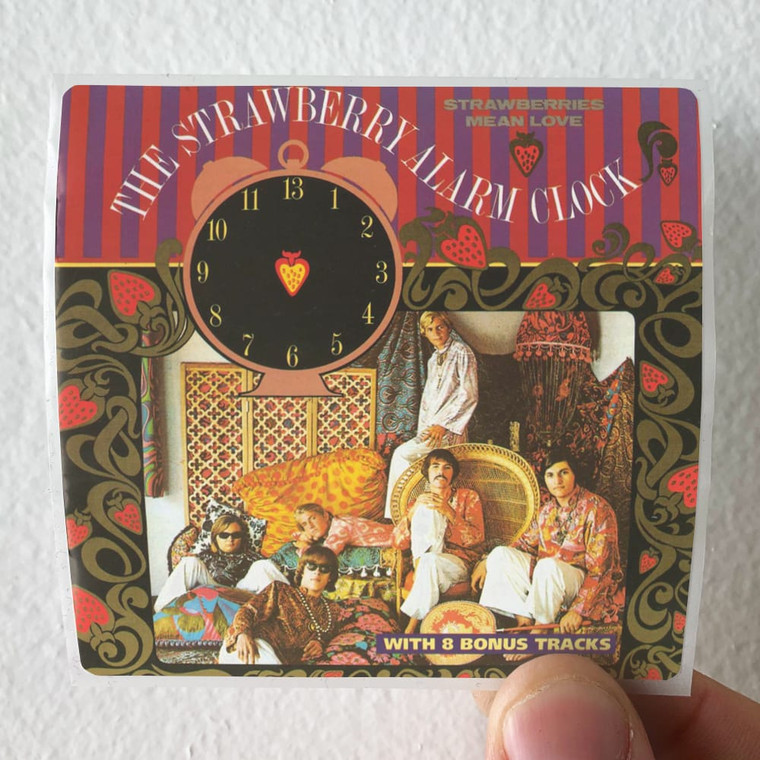 Strawberry Alarm Clock Strawberries Mean Love Album Cover Sticker