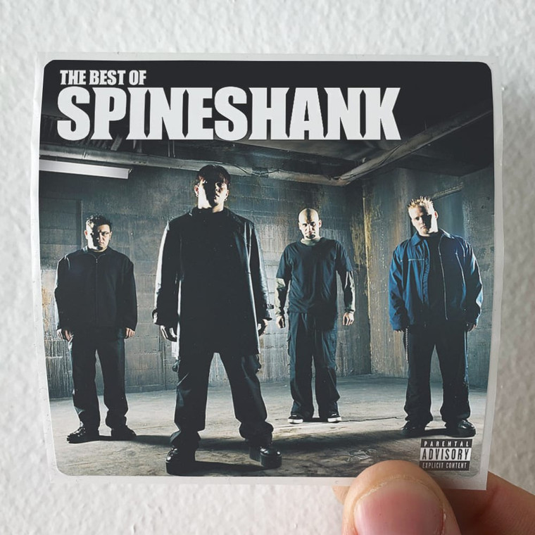 Spineshank The Best Of Spineshank Album Cover Sticker