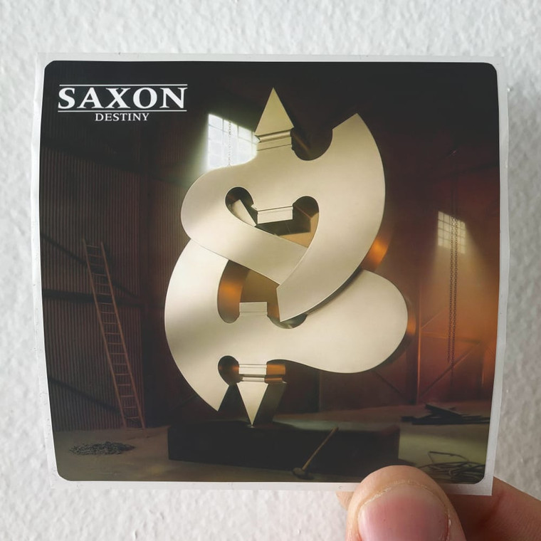 Saxon Destiny Album Cover Sticker