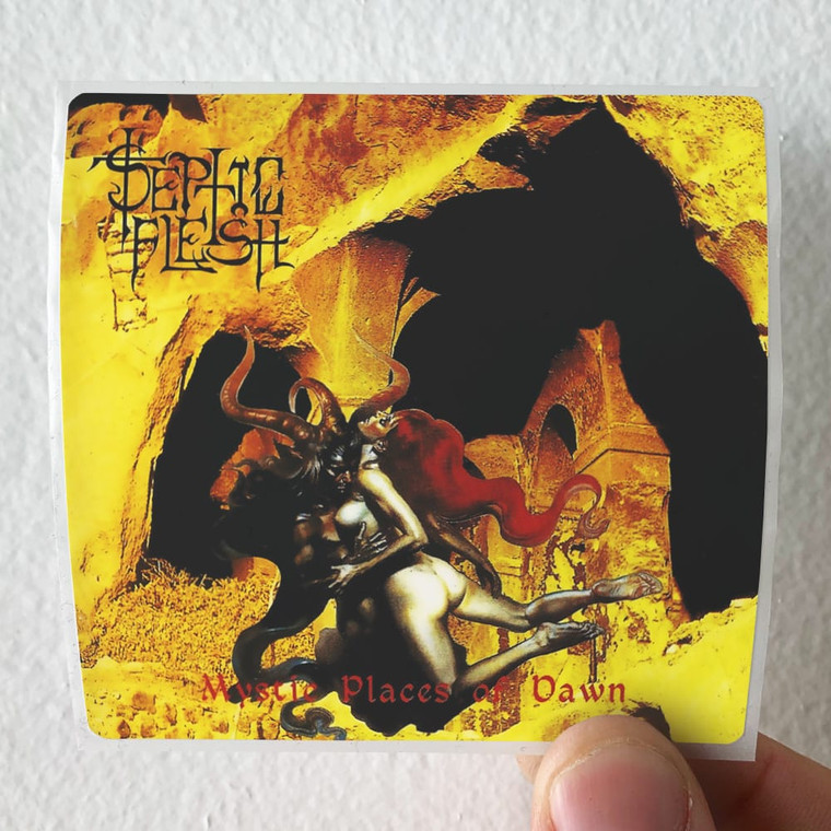 Septic Flesh Mystic Places Of Dawn Album Cover Sticker