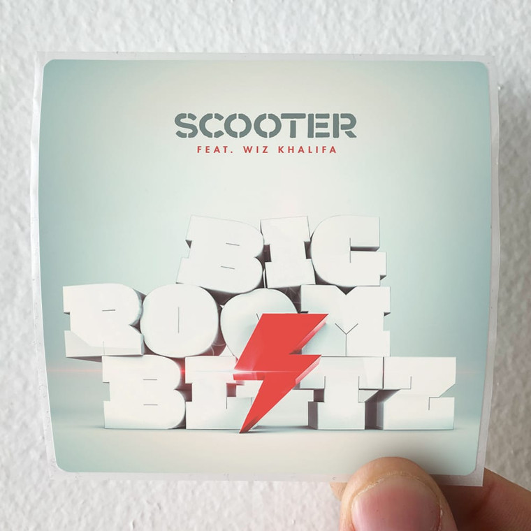 Scooter Bigroom Blitz Album Cover Sticker