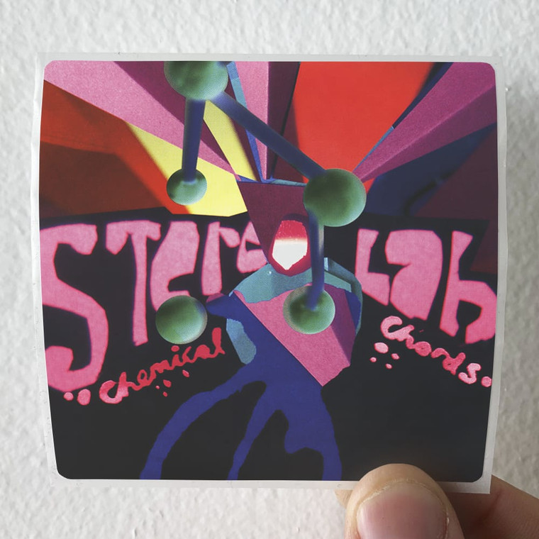 Stereolab Chemical Chords Album Cover Sticker