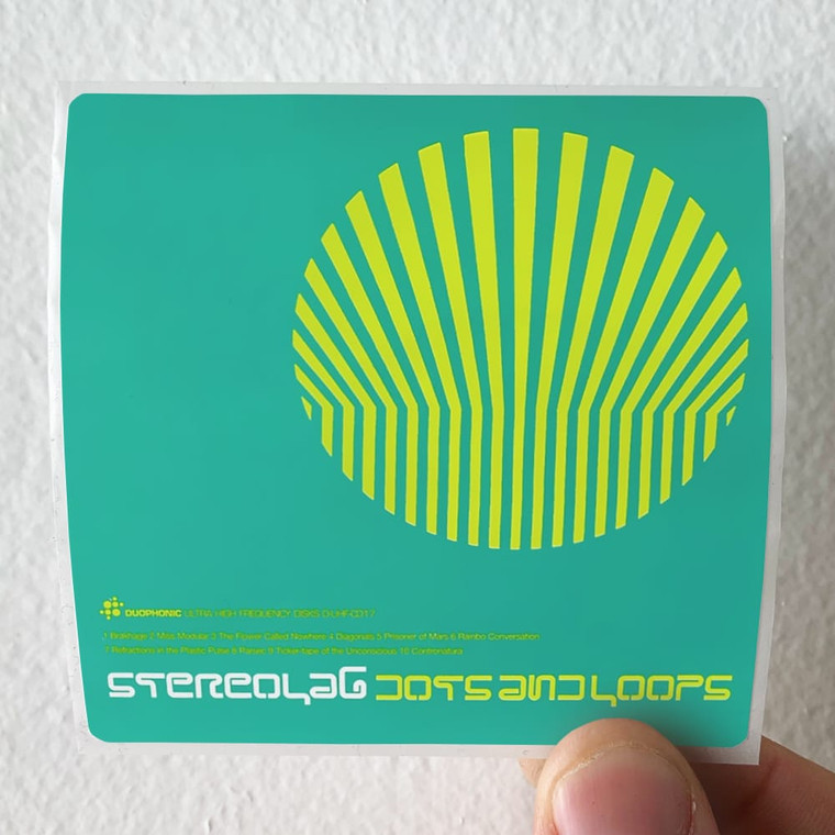 Stereolab Dots And Loops 2 Album Cover Sticker