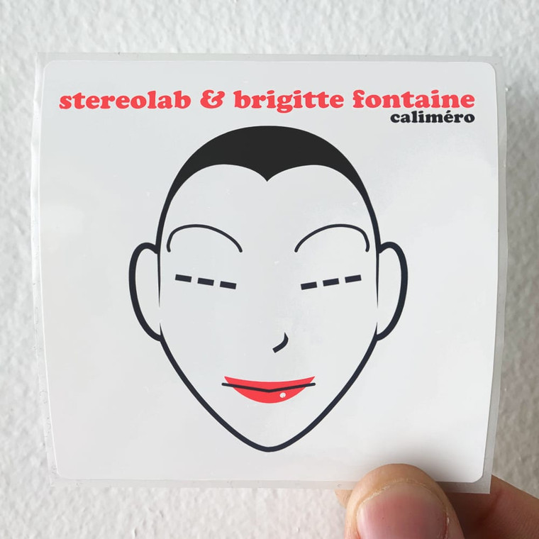 Stereolab Calimro Cache Cache Album Cover Sticker