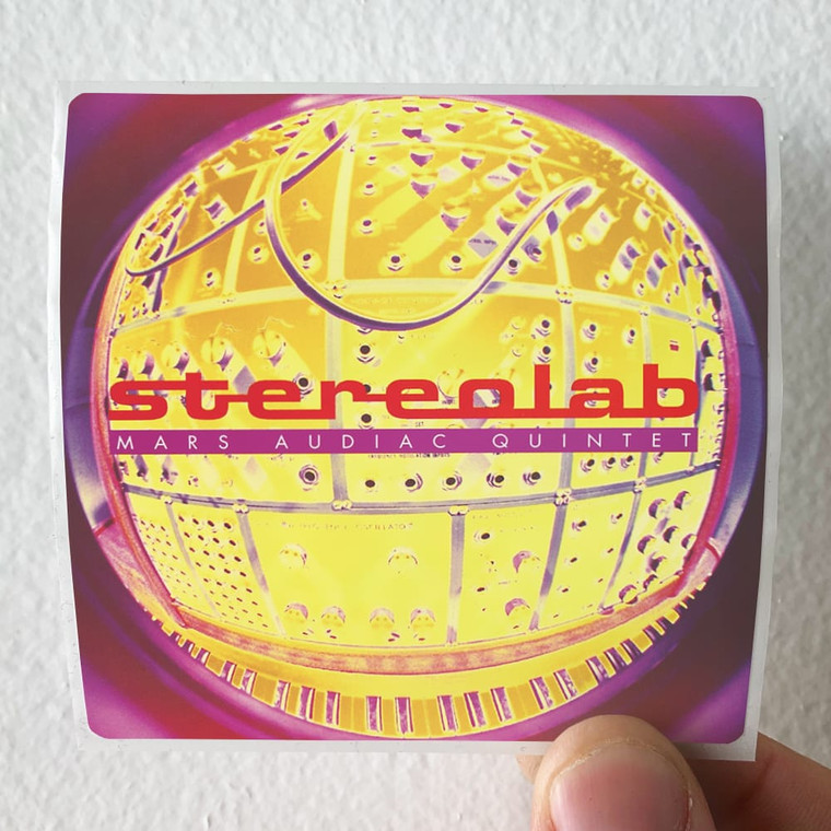 Stereolab Mars Audiac Quintet Album Cover Sticker