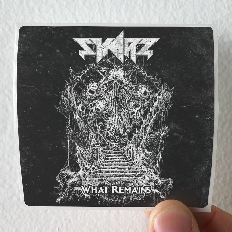 Skarz What Remains Album Cover Sticker