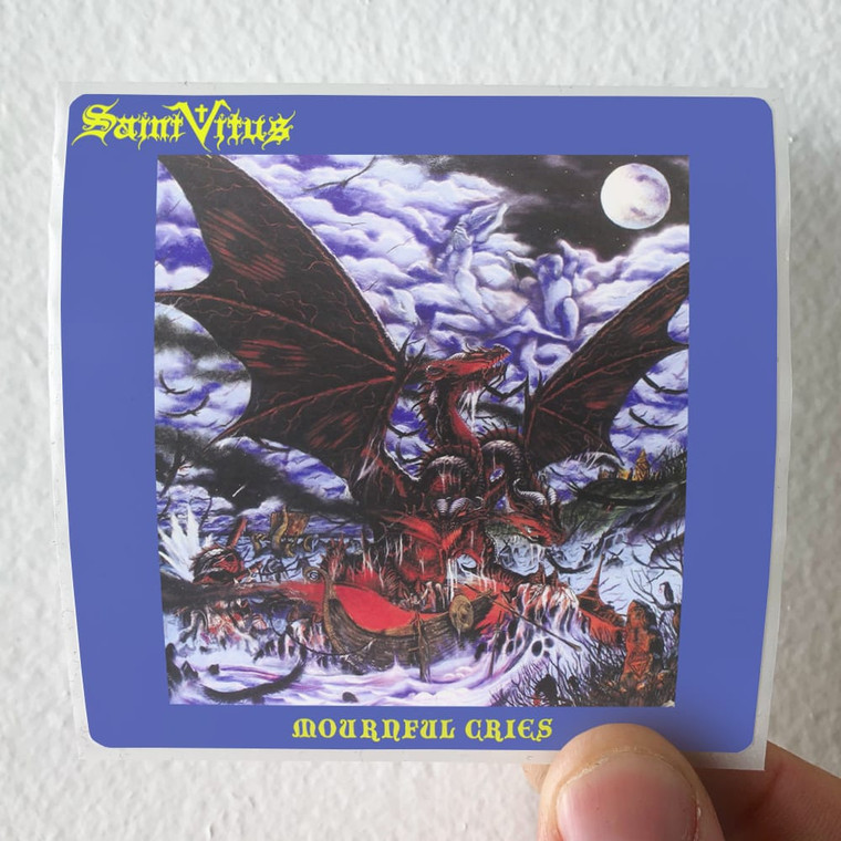 Saint Vitus Mournful Cries Album Cover Sticker