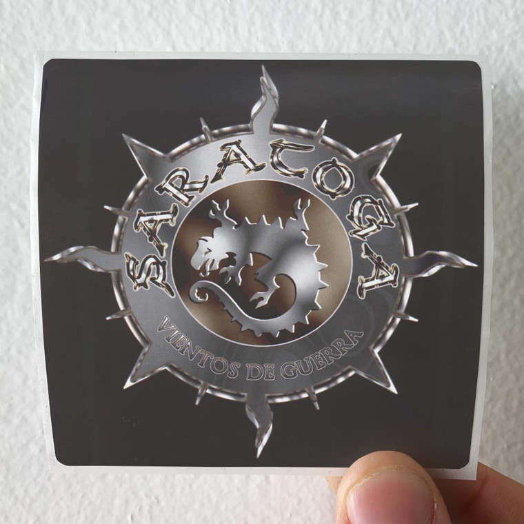 Saratoga Vientos De Guerra Album Cover Sticker Saratoga Vientos De Guerra Album Cover Sticker