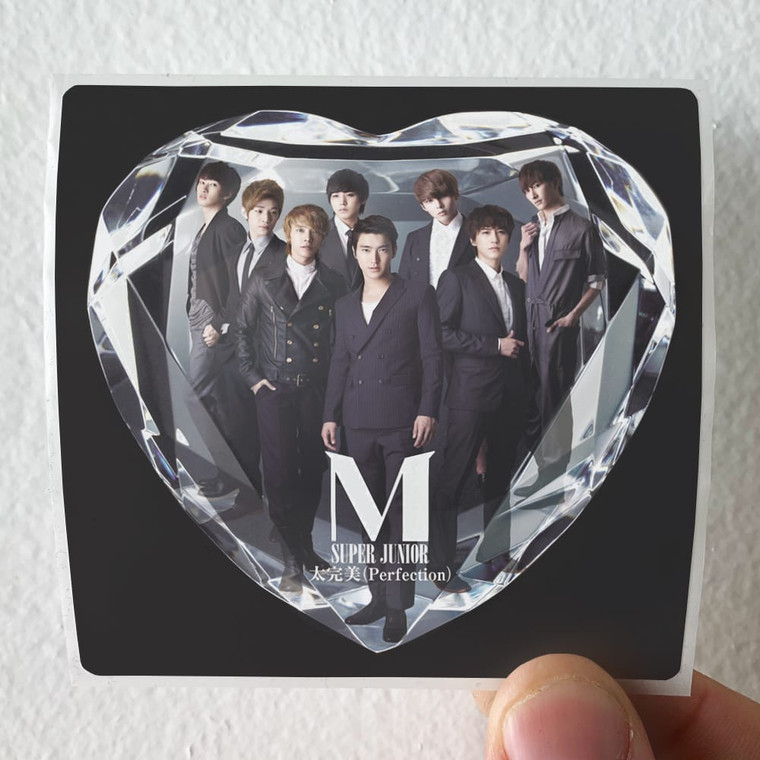 Super Junior M Perfection Japanese Version Album Cover Sticker