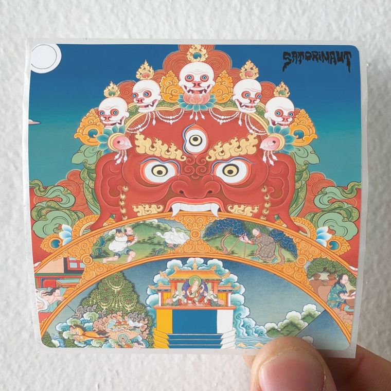 Satorinaut Slow Psychedelic Speedrock Album Cover Sticker