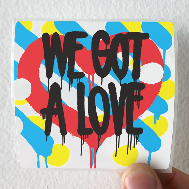 Shit Robot We Got A Love Album Cover Sticker