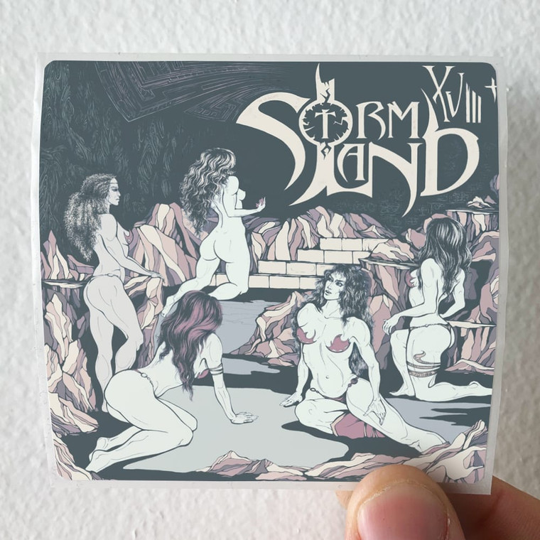 StormLand 18 Album Cover Sticker