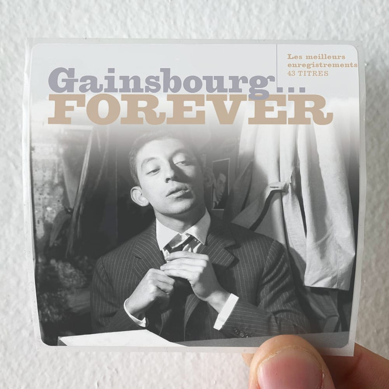 Serge Gainsbourg Gainsbourg Forever Album Cover Sticker