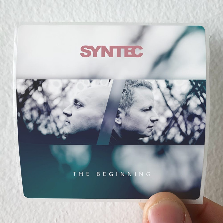 Syntec The Beginning Album Cover Sticker