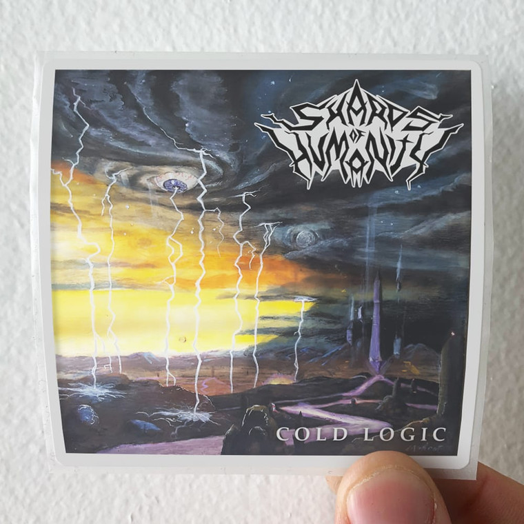 Shards of Humanity Cold Logic Album Cover Sticker