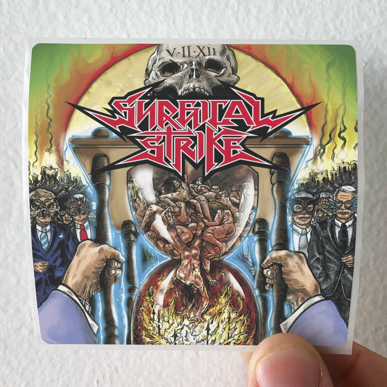 Surgical Strike Viixii Album Cover Sticker