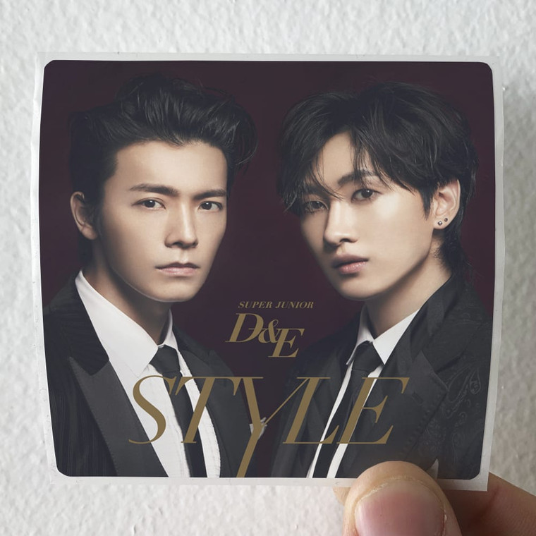Super Junior-DandE Style Album Cover Sticker