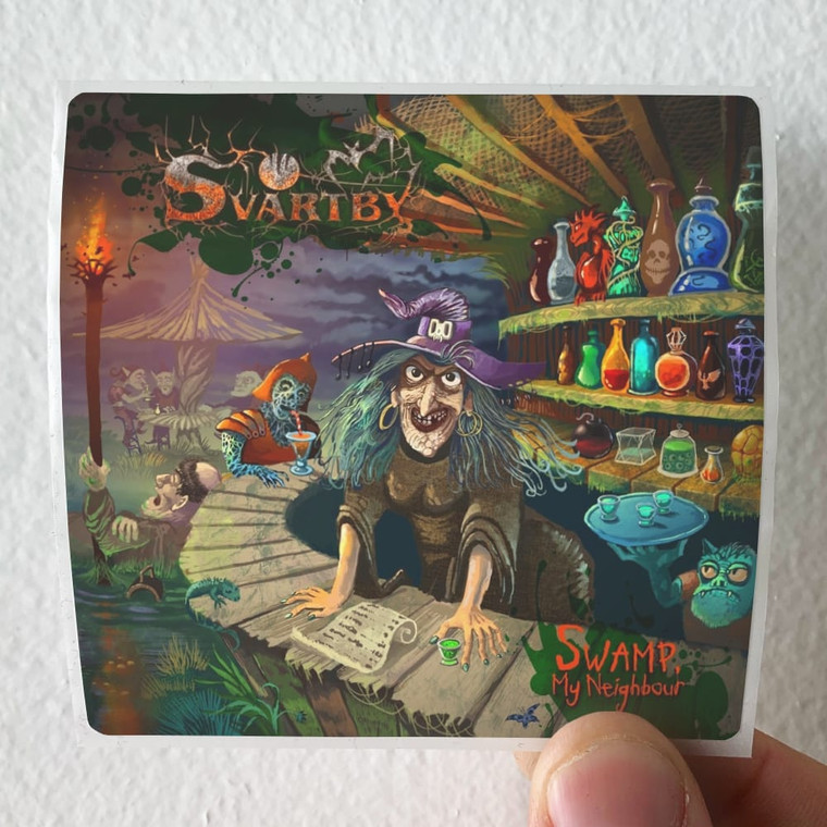 Svartby Swamp My Neighbour Album Cover Sticker