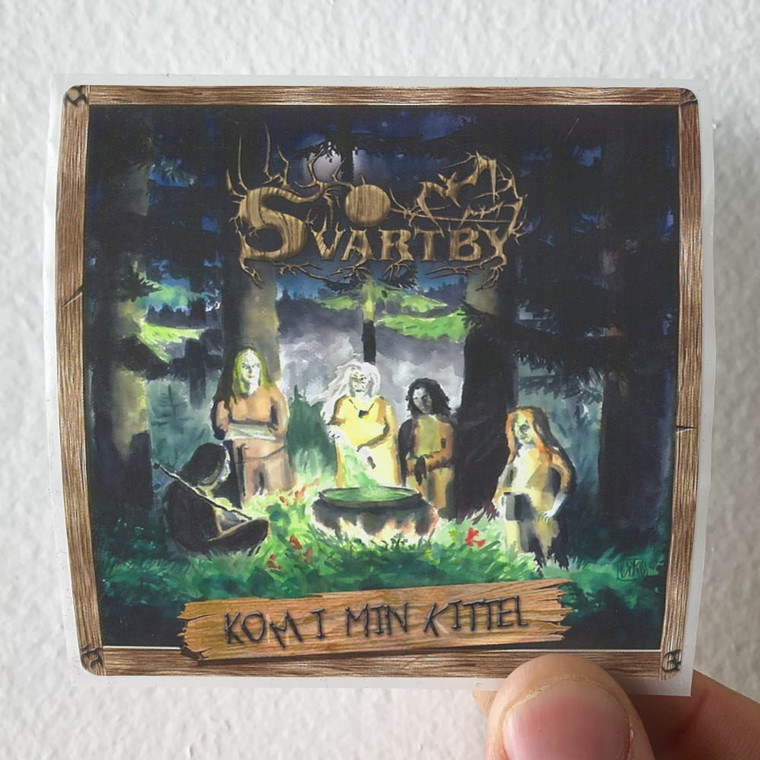 Svartby Kom I Min Kittel Album Cover Sticker