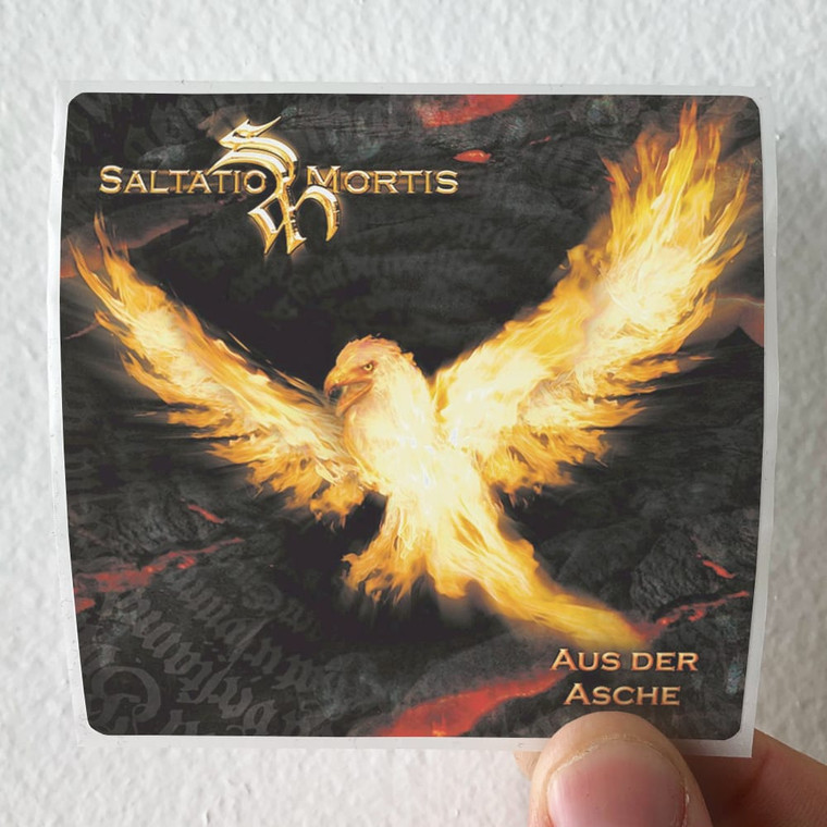 Saltatio Mortis Aus Der Asche Album Cover Sticker