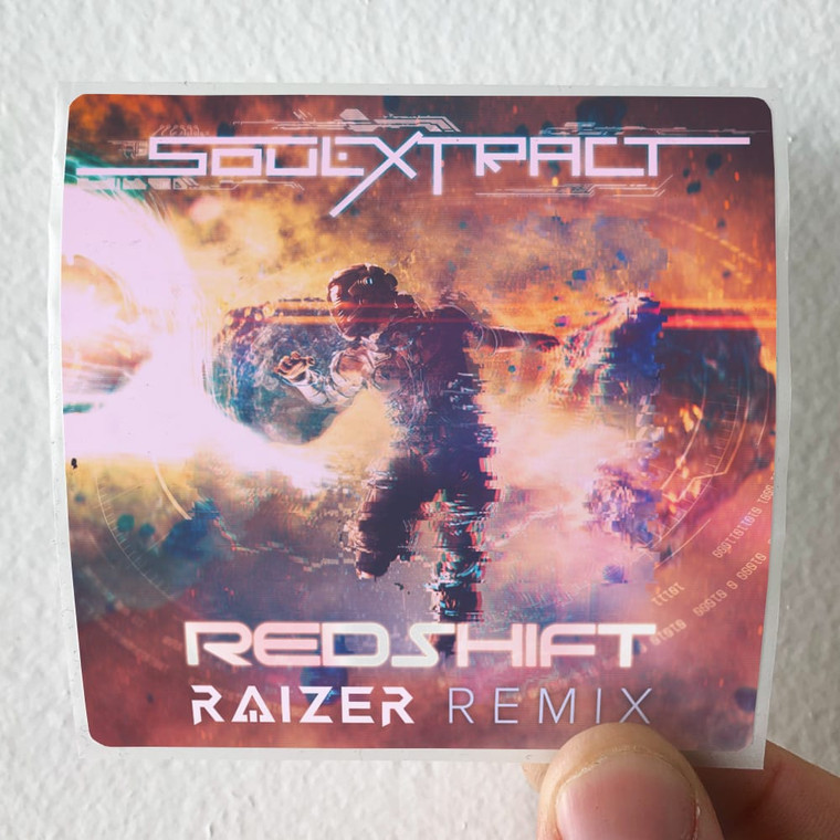 Soul Extract Redshift Raizer Remix Album Cover Sticker