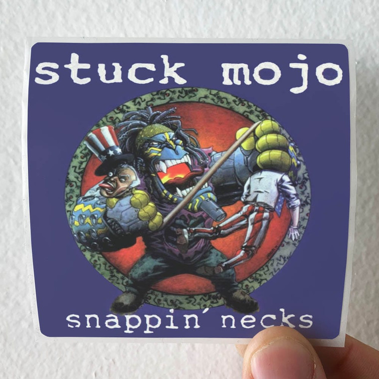 Stuck Mojo Snappin Necks Album Cover Sticker