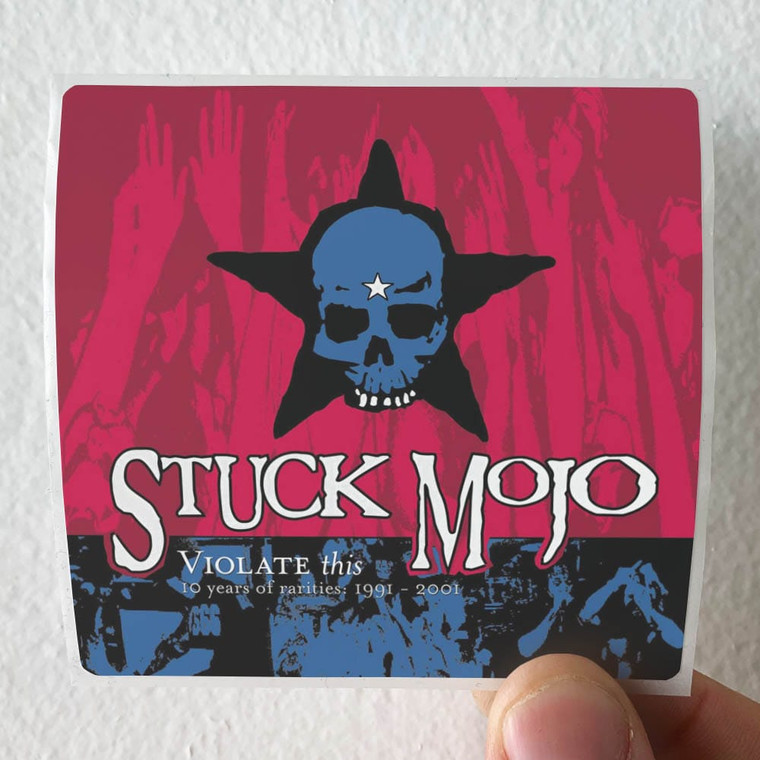 Stuck Mojo Violate This Album Cover Sticker