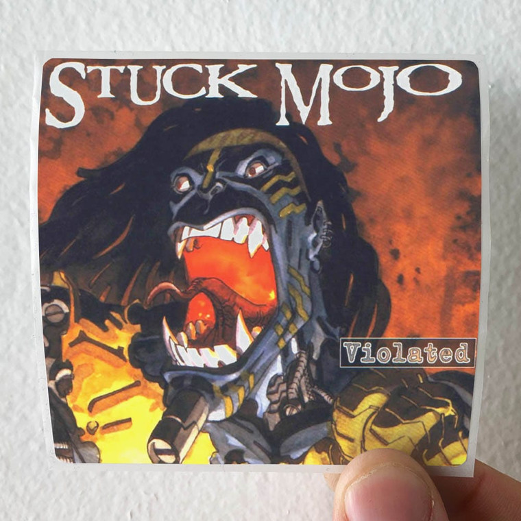 Stuck Mojo Violated Album Cover Sticker