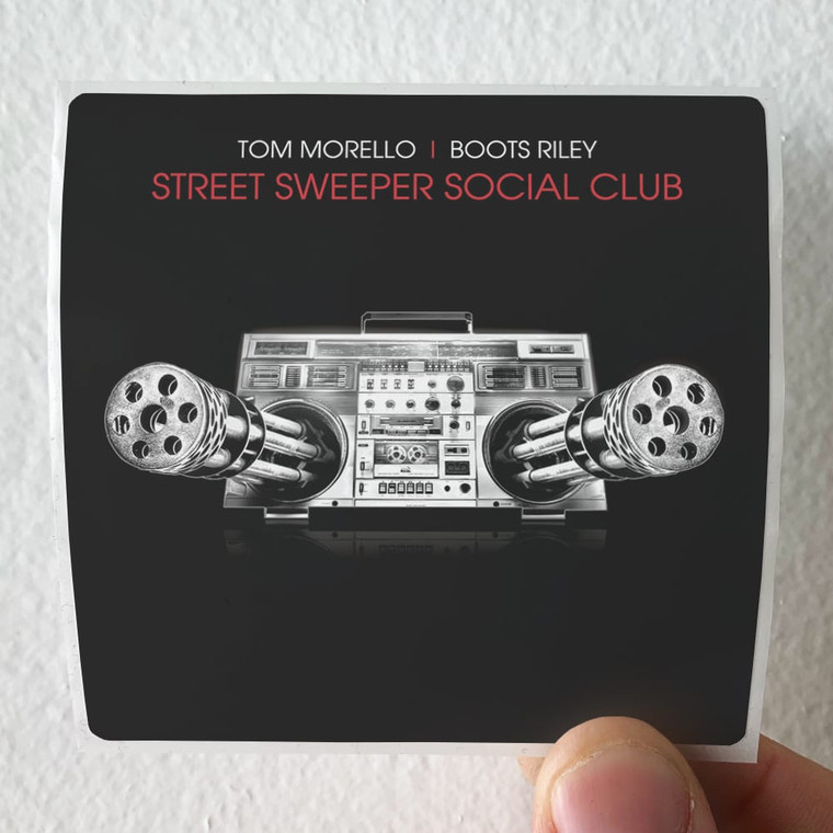 Street Sweeper Social Club Street Sweeper Social Club 1 Album Cover Sticker