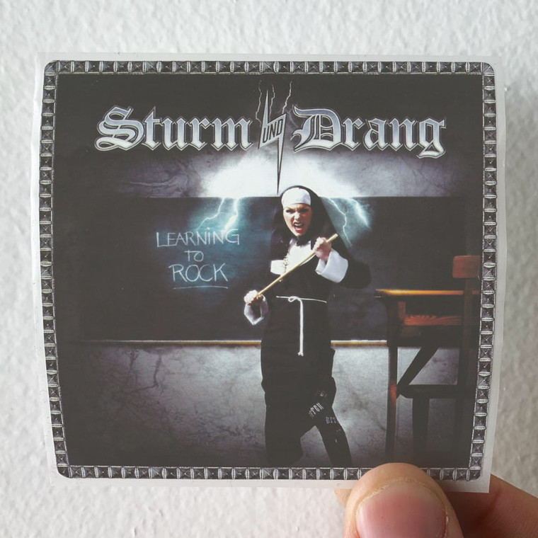 Sturm und Drang Learning To Rock Album Cover Sticker