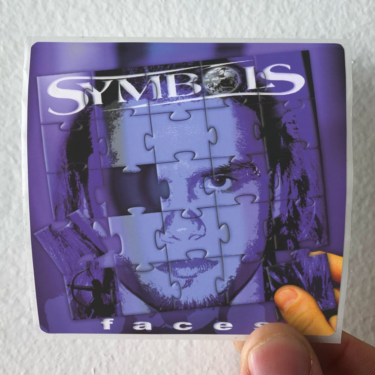 Symbols Faces Album Cover Sticker