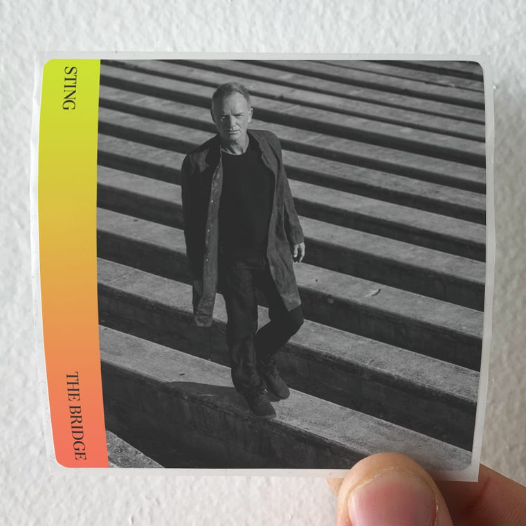 Sting The Bridge Album Cover Sticker