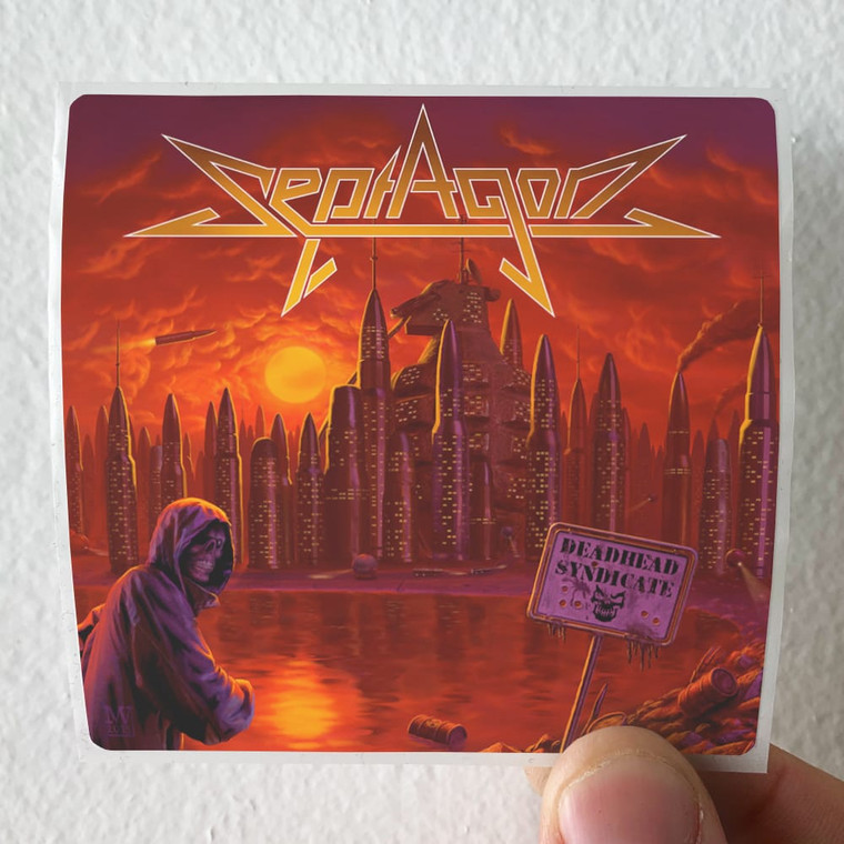 Septagon Deadhead Syndicate Album Cover Sticker