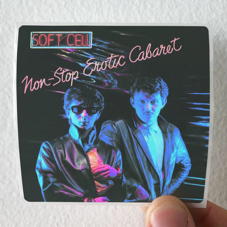 Soft Cell Non Stop Erotic Cabaret 1 Album Cover Sticker