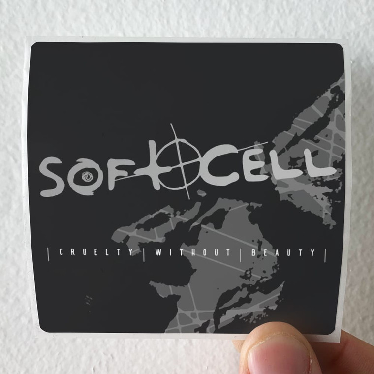 Soft Cell Cruelty Without Beauty 1 Album Cover Sticker