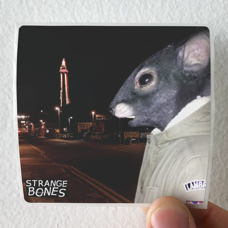 Strange Bones We The Rats 1 Album Cover Sticker