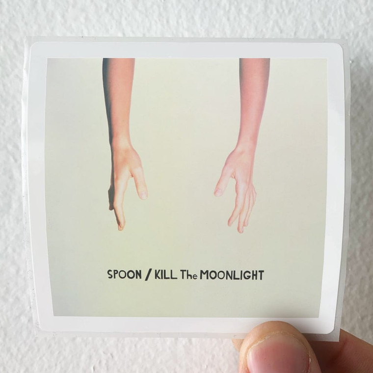 Spoon Kill The Moonlight Album Cover Sticker