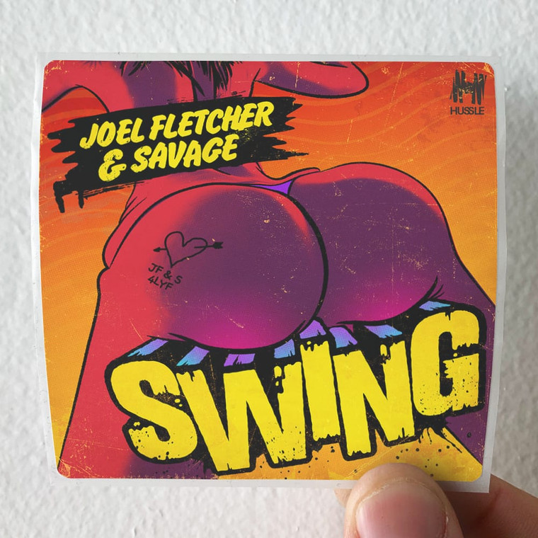 Savage Swing Album Cover Sticker