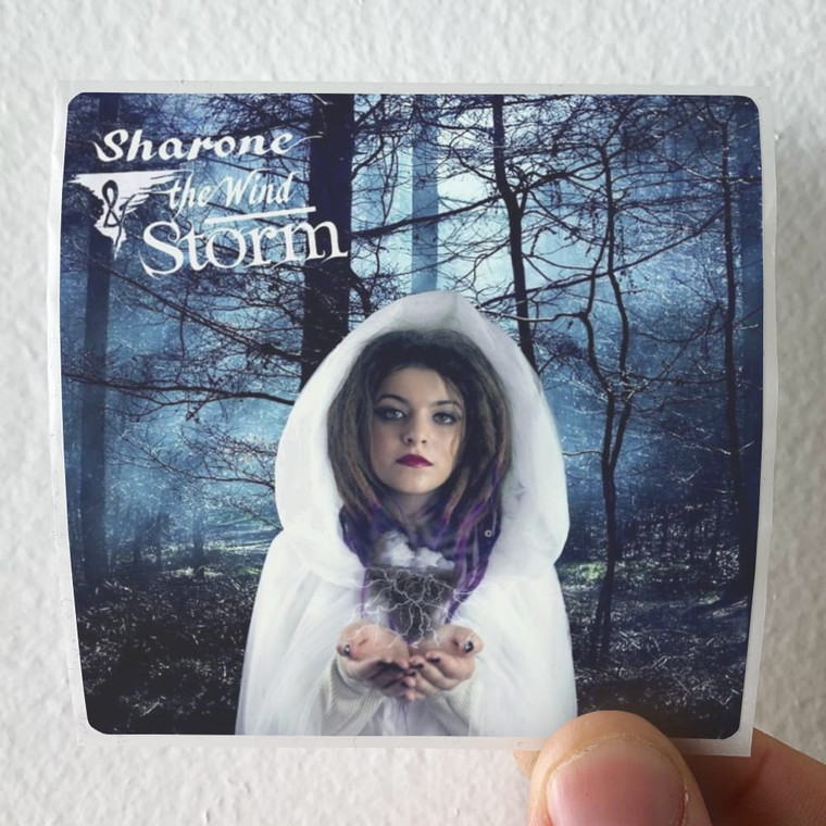 Sharone and The Wind Storm Album Cover Sticker