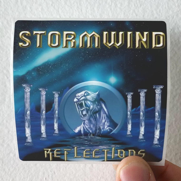 Stormwind Reflections Album Cover Sticker